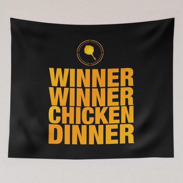 Item preview, Winner Winner Chicken Dinner designed and sold by Dzulhan.