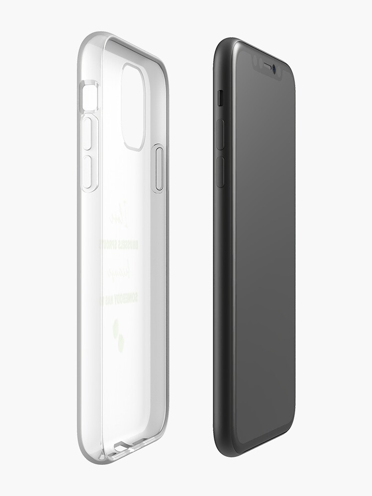 Alternate view of I Love Brussels Sprouts Because Somebody Has To iPhone Case
