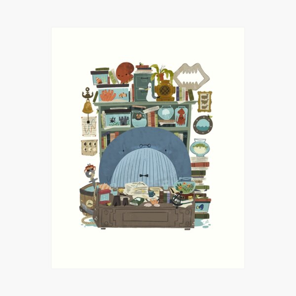 Item preview, Professor Whale designed and sold by CaleAtkinson.