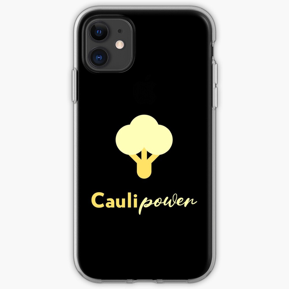 Caulipower Cauliflower Power Vegetables Plant Based Food Lovers iPhone Case