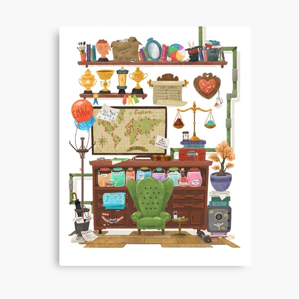 The Hunter of Happiness Canvas Print