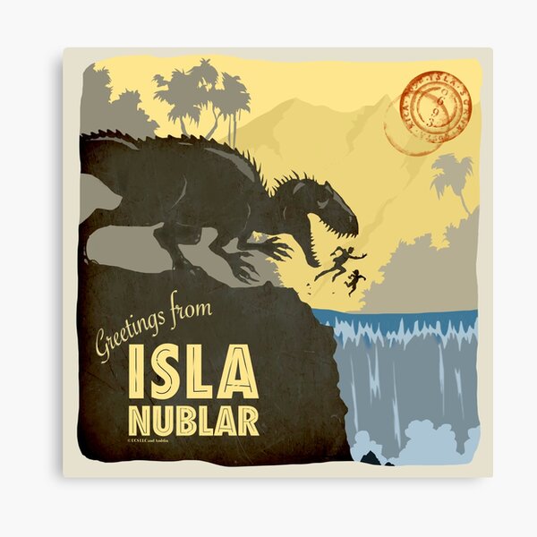 Dinosaurierangriff - Grüße von Isla Nublar - Indominus Rex Leinwanddruck