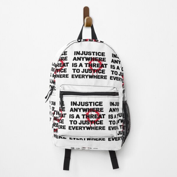 Item preview, Injustice anywhere is a threat to justice everywhere designed and sold by PX-clothing.