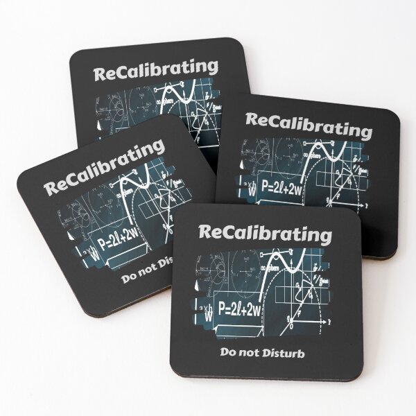 Item preview, Recalibrating, do not disturb, physics equation designed and sold by Spiritualish.