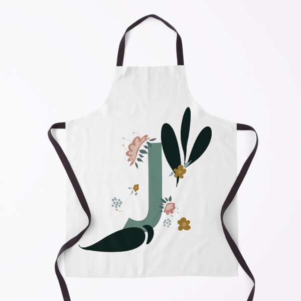 Item preview, Floral letter J designed and sold by Leshlie Guzmán.