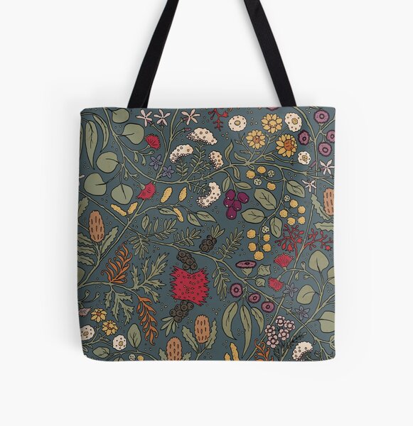 Impossible Flowers All Over Print Tote Bag