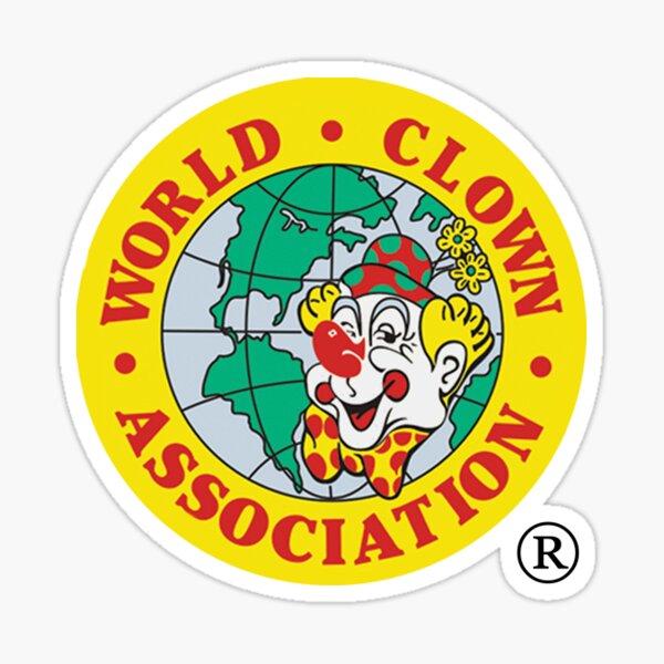 world clown association Sticker