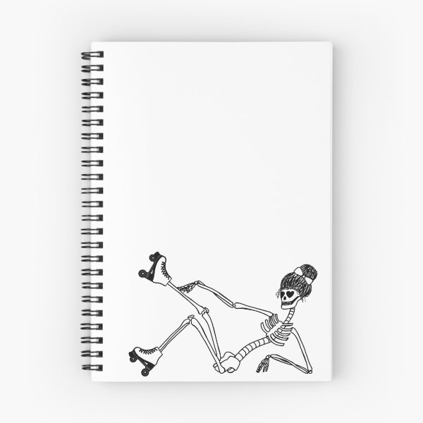 Item preview, Roller Skating Skeleton designed and sold by MelTDesignsCo.