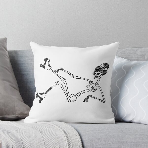 Item preview, Roller Skating Skeleton designed and sold by MelTDesignsCo.