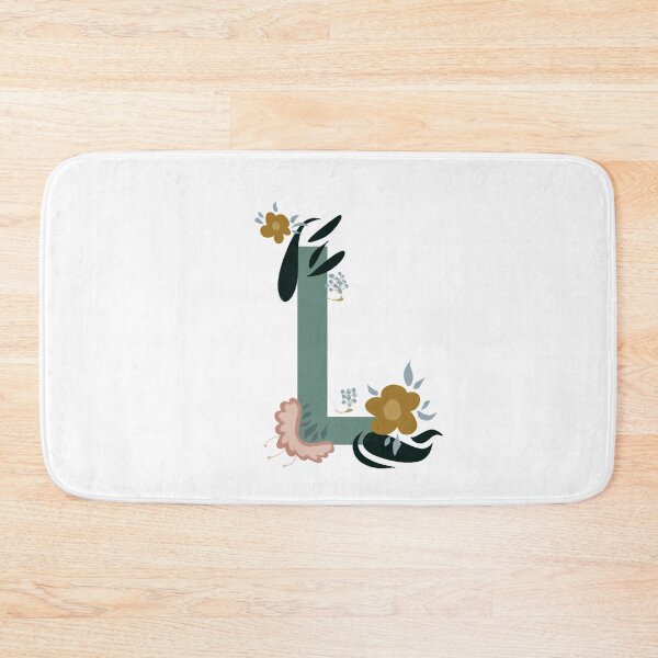 Item preview, Floral letter L designed and sold by Leshlie Guzmán.