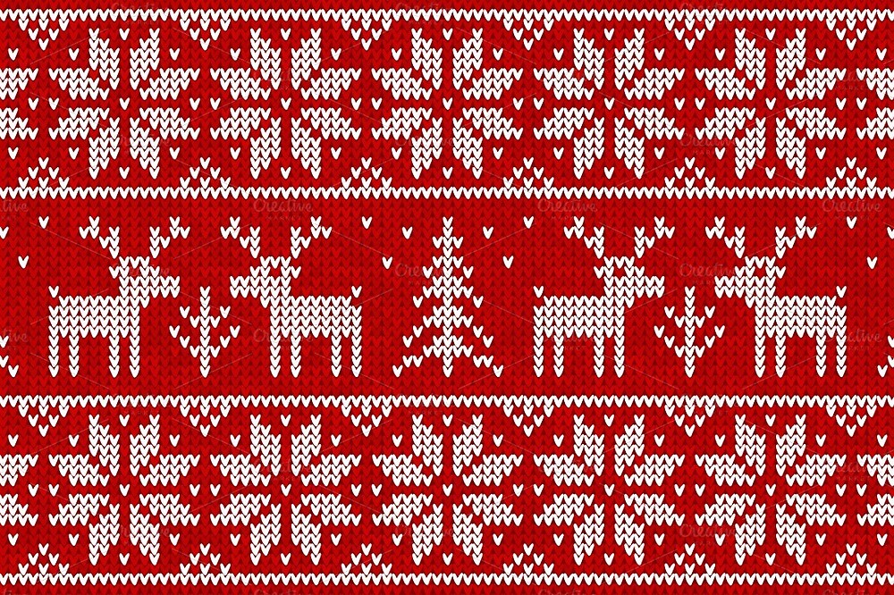  Ugly Christmas Sweater Pattern By Ipsy Redbubble