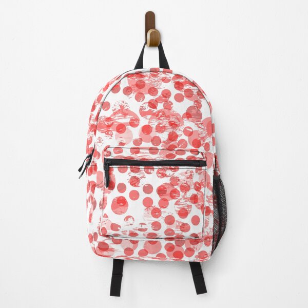 Item preview, Red distressed spots pattern designed and sold by piedaydesigns.