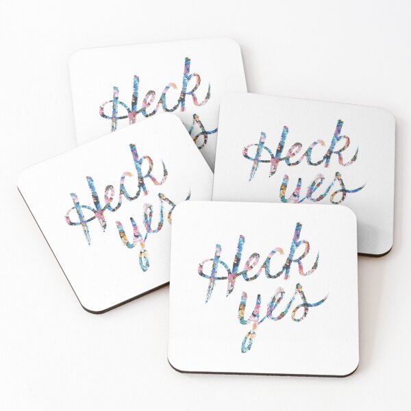 Item preview, Heck Yes designed and sold by lizzydeestudio.