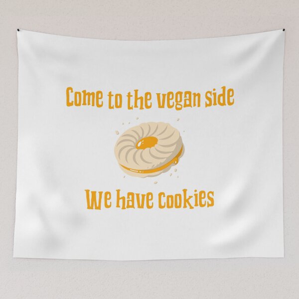 Item preview, Come To The Vegan Side. We Have Cookies. designed and sold by Sweevy Swag.