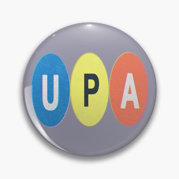 Item preview, United Productions of America logo designed and sold by BrownWoodRobot.