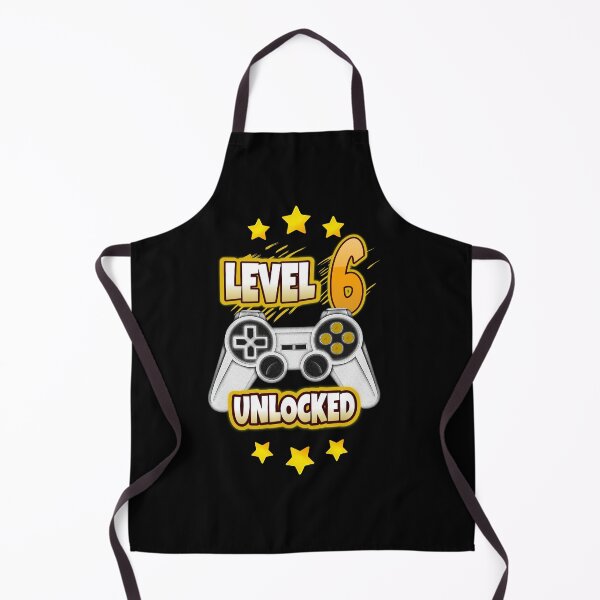 Item preview, Level 6 Unlocked. 6th Birthday Gamer 6 years old party designed and sold by jorgeurbina.