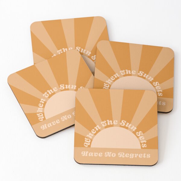 Item preview, when the sun sets have no regrets designed and sold by Jaz-ai.