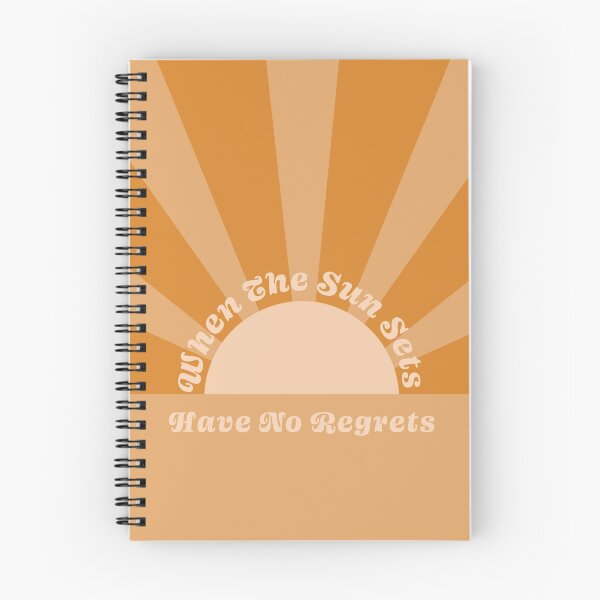 Item preview, when the sun sets have no regrets designed and sold by Jaz-ai.