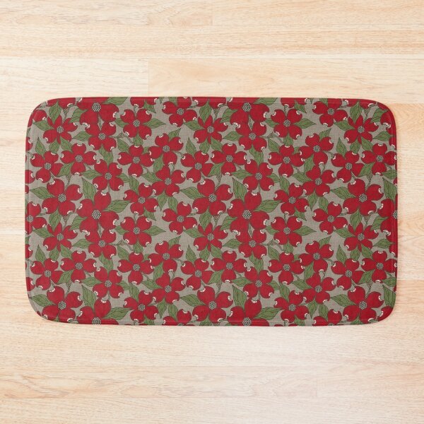 Item preview, North Carolina Dogwood | Crimson designed and sold by Aubergine Designs.