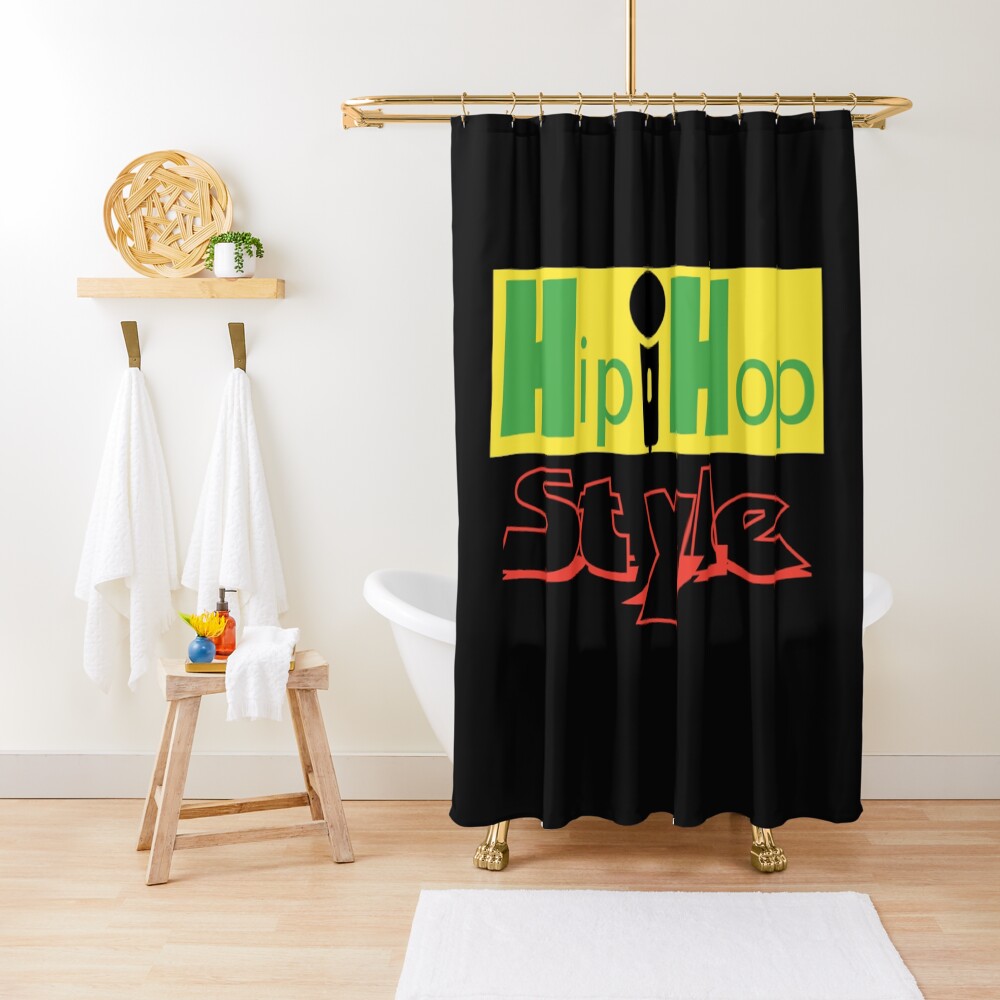 "Hip Hop Style" Shower Curtain for Sale by Ankhmesut Redbubble