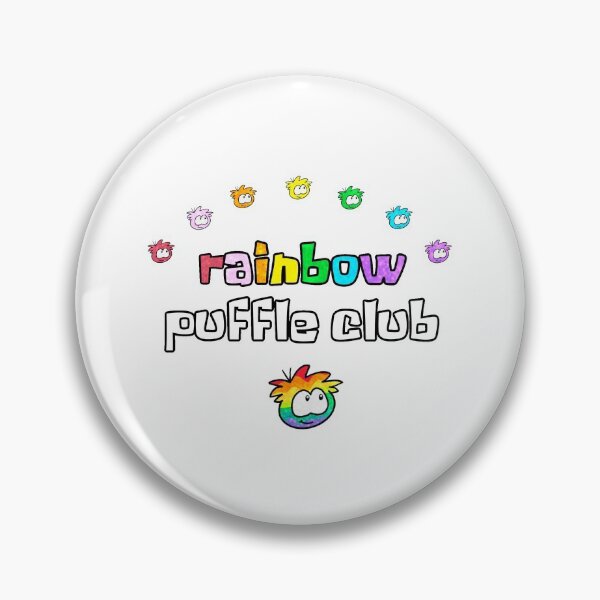 Item preview, rainbow puffle club ♥ designed and sold by icecreamfreeze.