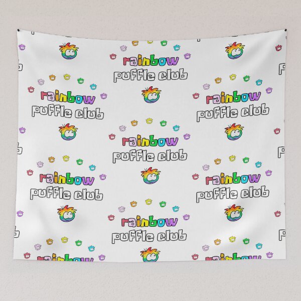 Item preview, rainbow puffle club ♥ designed and sold by icecreamfreeze.