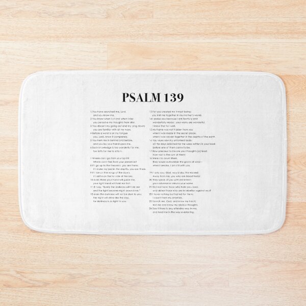 Item preview, Psalm 139 designed and sold by corbrand.