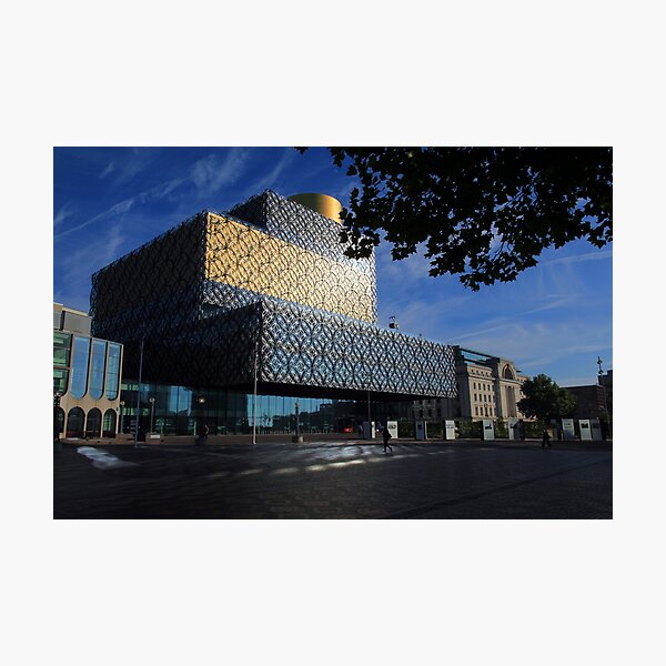 Birmingham Library Photographic Print