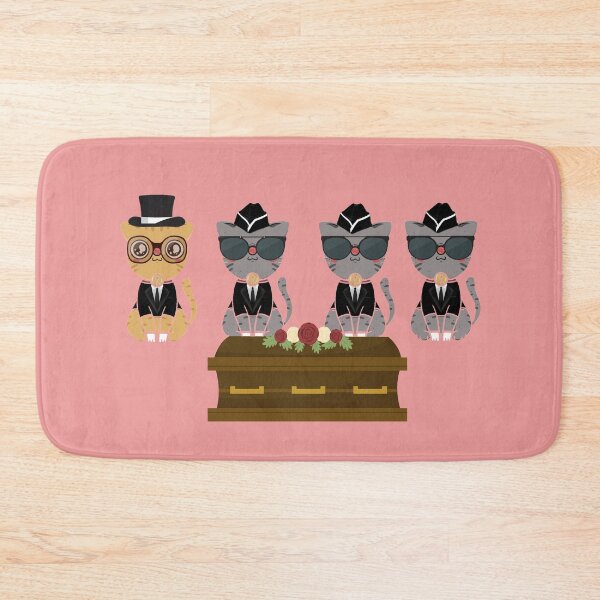 Item preview, cat coffin dance funeral designed and sold by Smart-Bee.