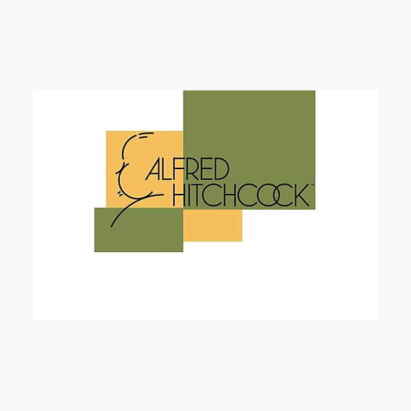 Hitchcock logo Photographic Print