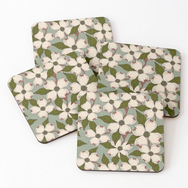 Item preview, North Carolina Dogwood | White designed and sold by Aubergine Designs.
