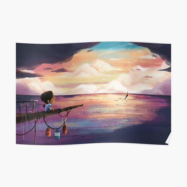 Off and Away - Longing for Adventure Poster