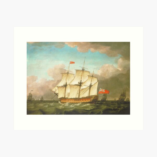 Item preview, HMS Victory by Monamy Swaine (1795) designed and sold by VintageLevel.