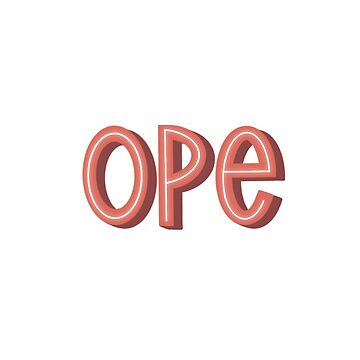 Artwork thumbnail, Ope by Riley Rittenhouse