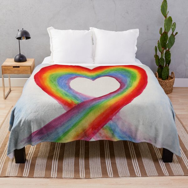 Item preview, Heart, Multicolor,Colorful abstract, Rainbow designed and sold by Wis09.