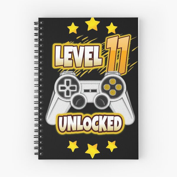 Item preview, Level 11 Unlocked. 11th Birthday Gamer Eleven years old Video game party designed and sold by jorgeurbina.