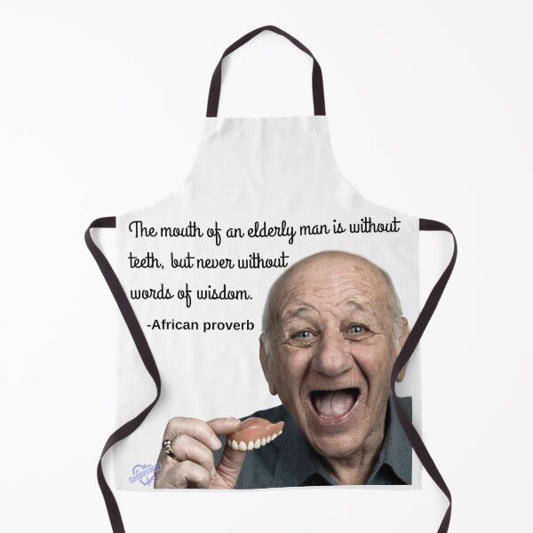 Item preview, The mouth of an elderly man is without teeth designed and sold by Caregiverology.