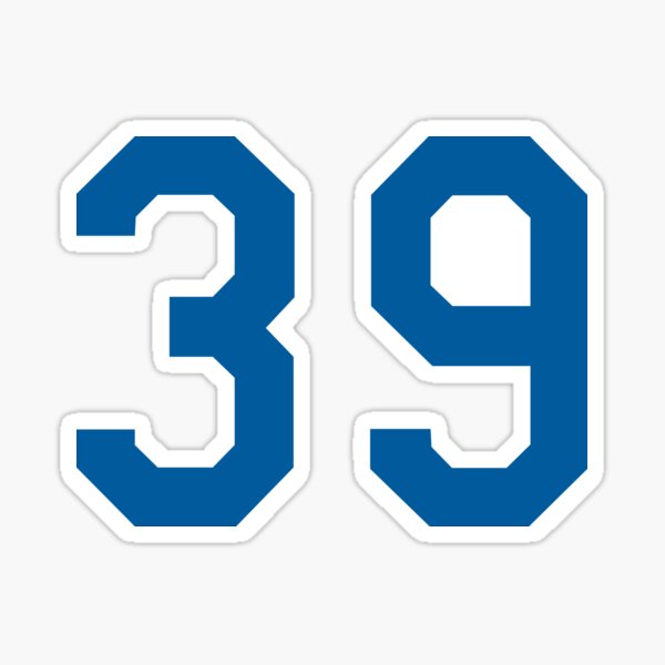 Brooklyn Dodgers Roy Campanella Legendary Jersey Numbers