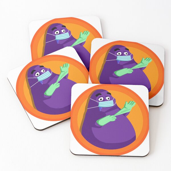 Item preview, Grimace Staying Safe designed and sold by HotJoseph.