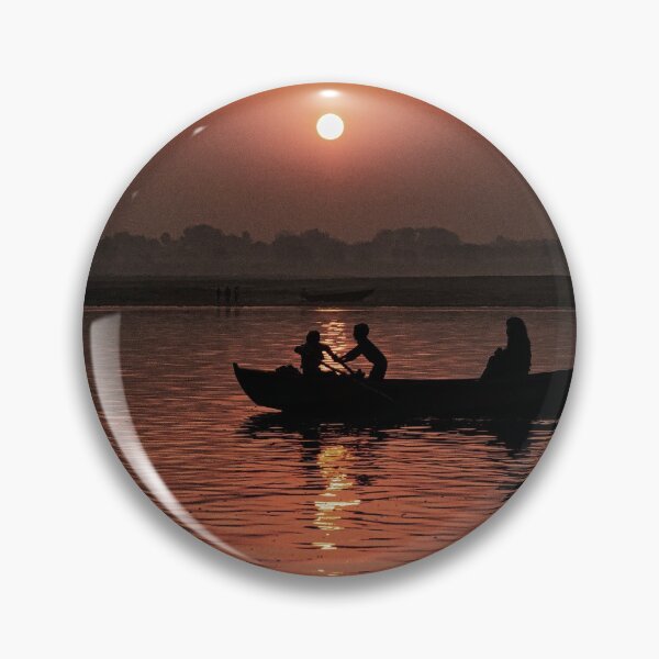 Item preview, Sunset at Varanassi designed and sold by photograham.