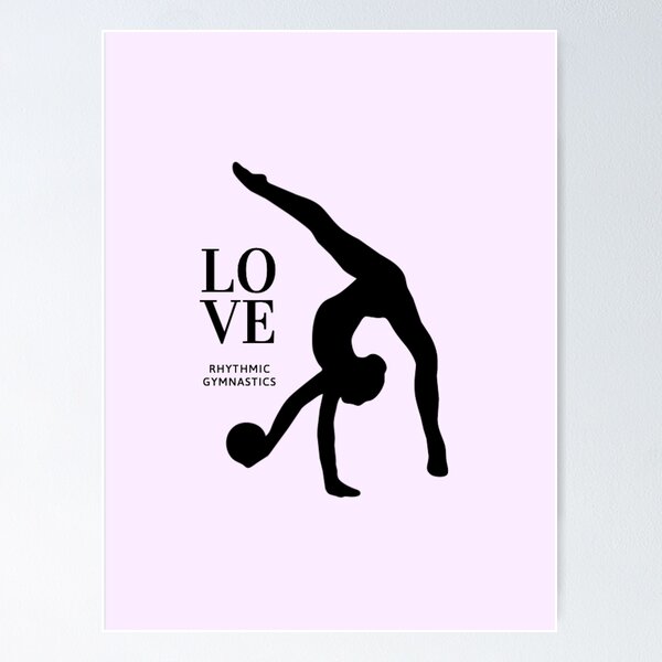 Item preview, Rhythmic Gymnastics Love designed and sold by Mayajs.