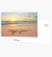 Remembering Him With You Postcards