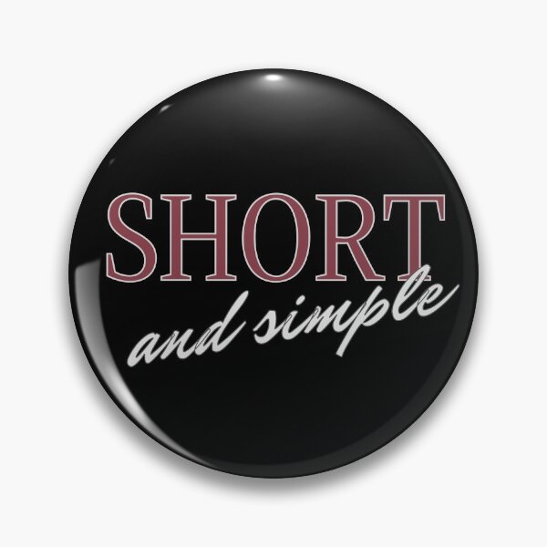Item preview, Short and Simple designed and sold by Mandy Kay.