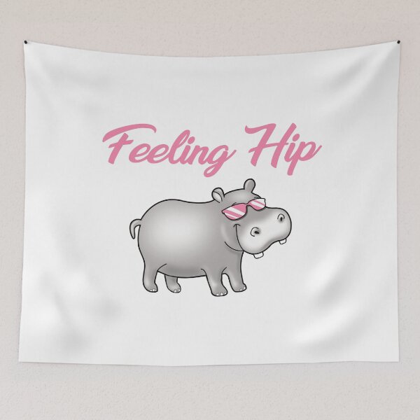 Item preview, Feeling Hip Hippopotamus Hippo designed and sold by pablomendoza.