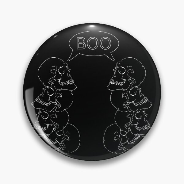 Item preview, Human Skulls Boo designed and sold by piedaydesigns.