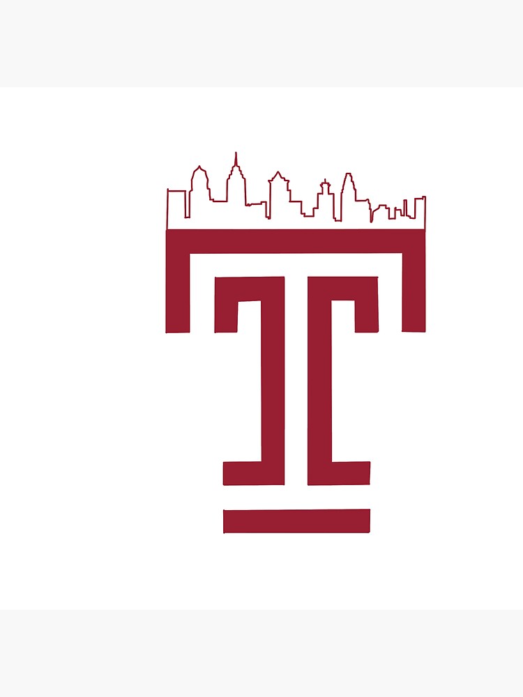 "Temple university" Sticker by Kellsprocreates Redbubble