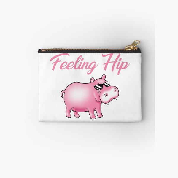 Item preview, Feeling Hip Hippopotamus Pink Hippo designed and sold by pablomendoza.