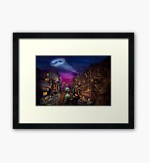 Steampunk - The Great Mustachio Framed Print