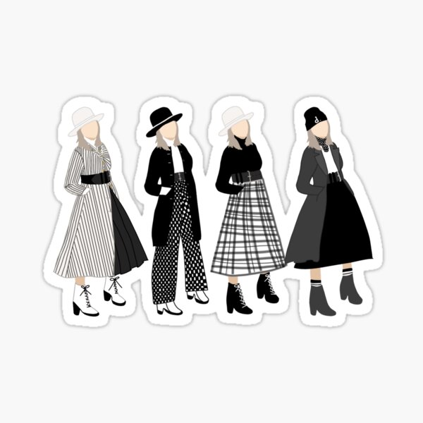 Diane Keaton fashion Sticker