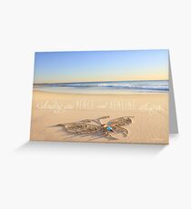 Peace and Healing Greeting Card